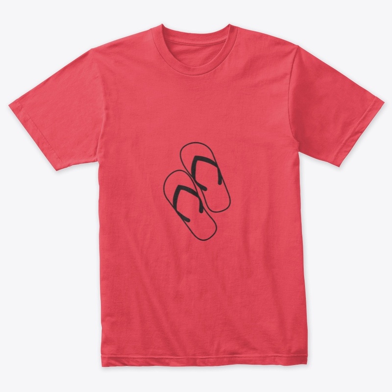 Flip Flops Unisex Triblend Tee