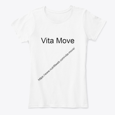 Vita Move White T-Shirt Front