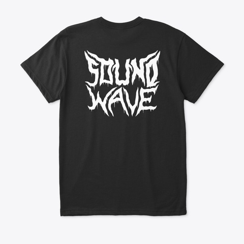Exclusive Logo Tee Black T-Shirt Back
