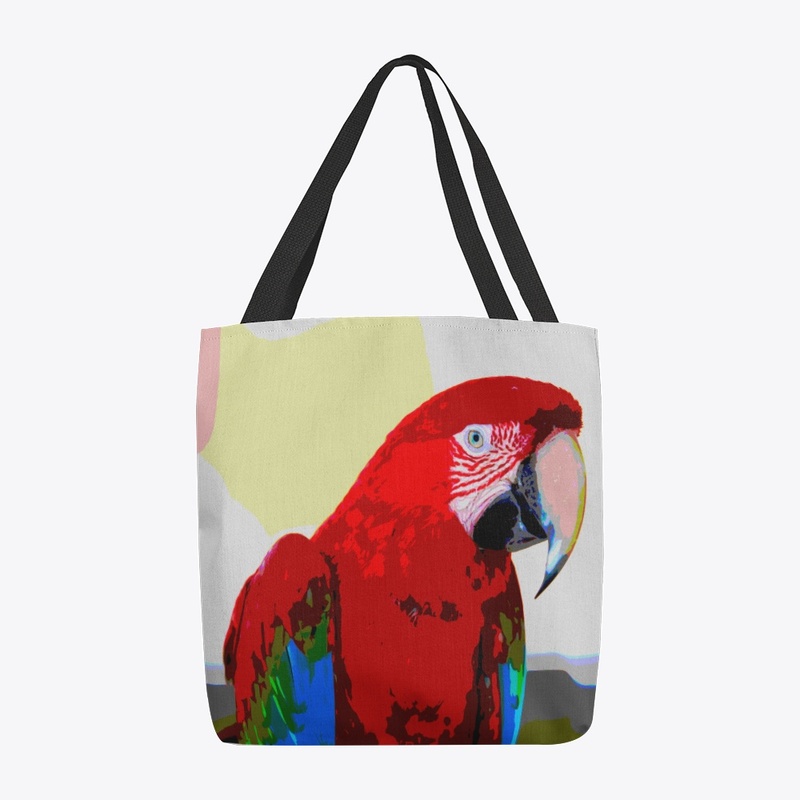 Neon Parrot by Michelle