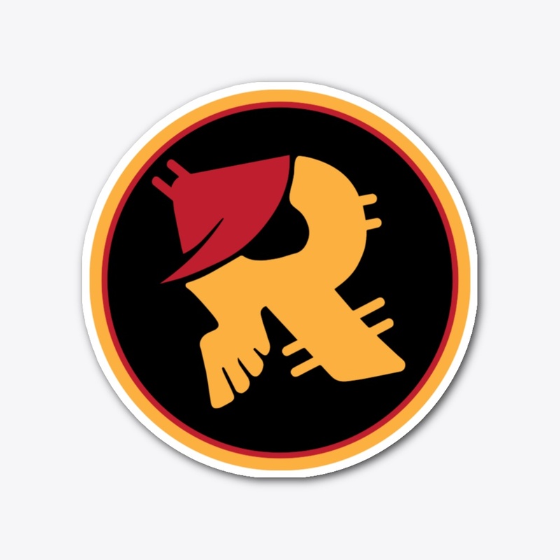 Roger Logo Die Cut Sticker