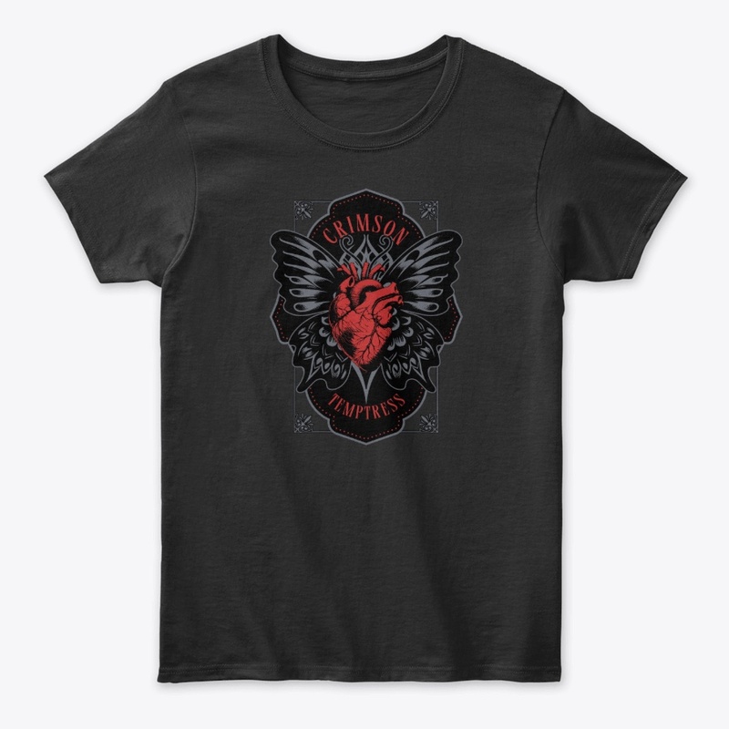 Crimson Temptress Mystical Fantasy Merch