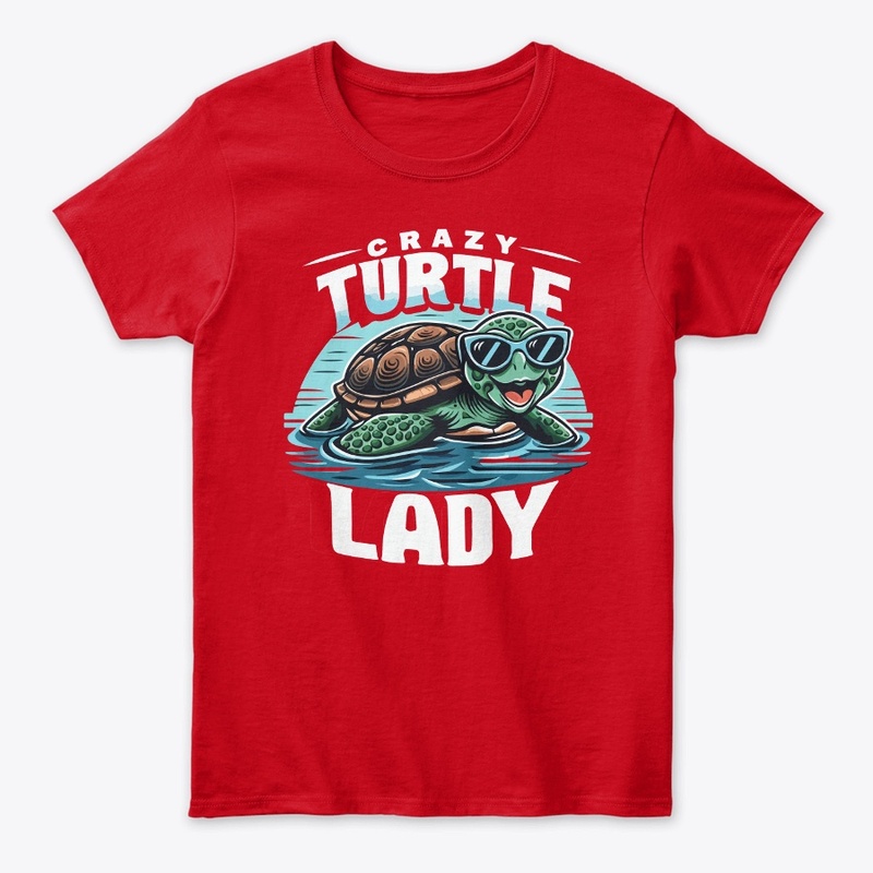 Crazy Turtle Lady T-Shirt