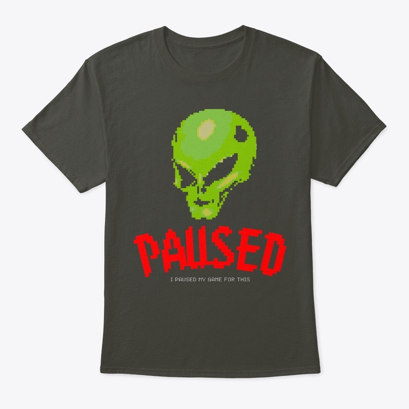 I Paused my Game for This 8-bit Tshirt