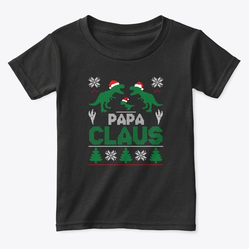 Mens Funny Papa Claus Christmas T-Shirt 