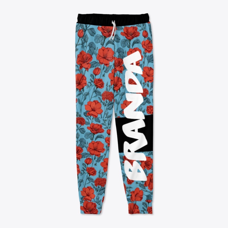 Floral French pants