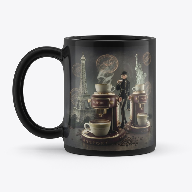 Jetsetter's Java Journey" Mug