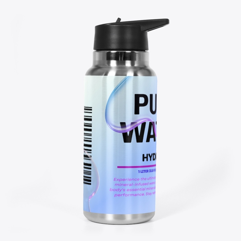 Pure water 💦 bottle