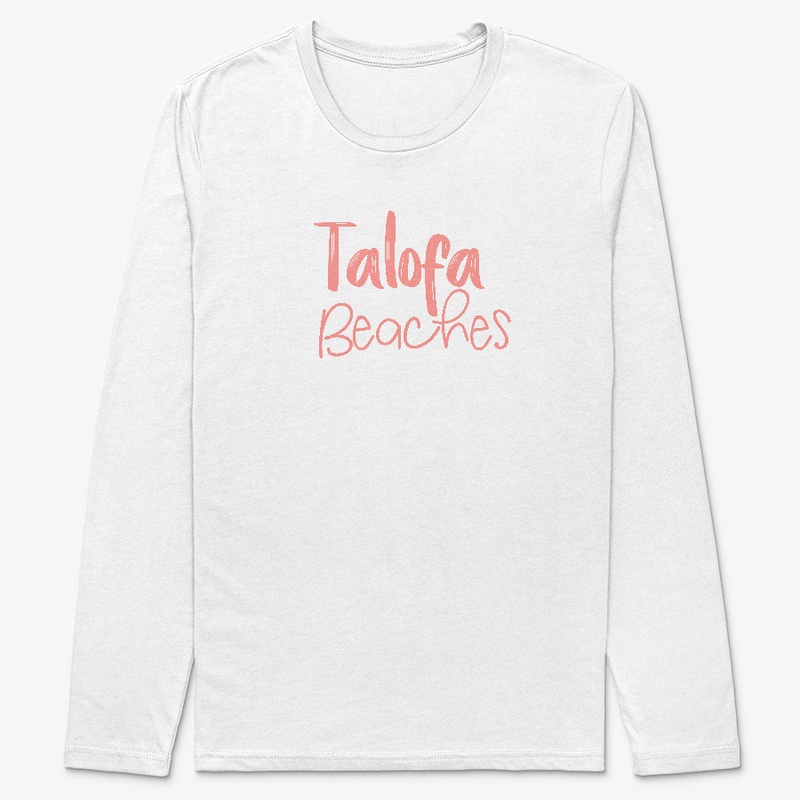 Talofa Beaches (Coral Lettering)