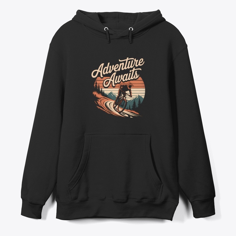  Mountain Biker Adventure Awaits Graphic
