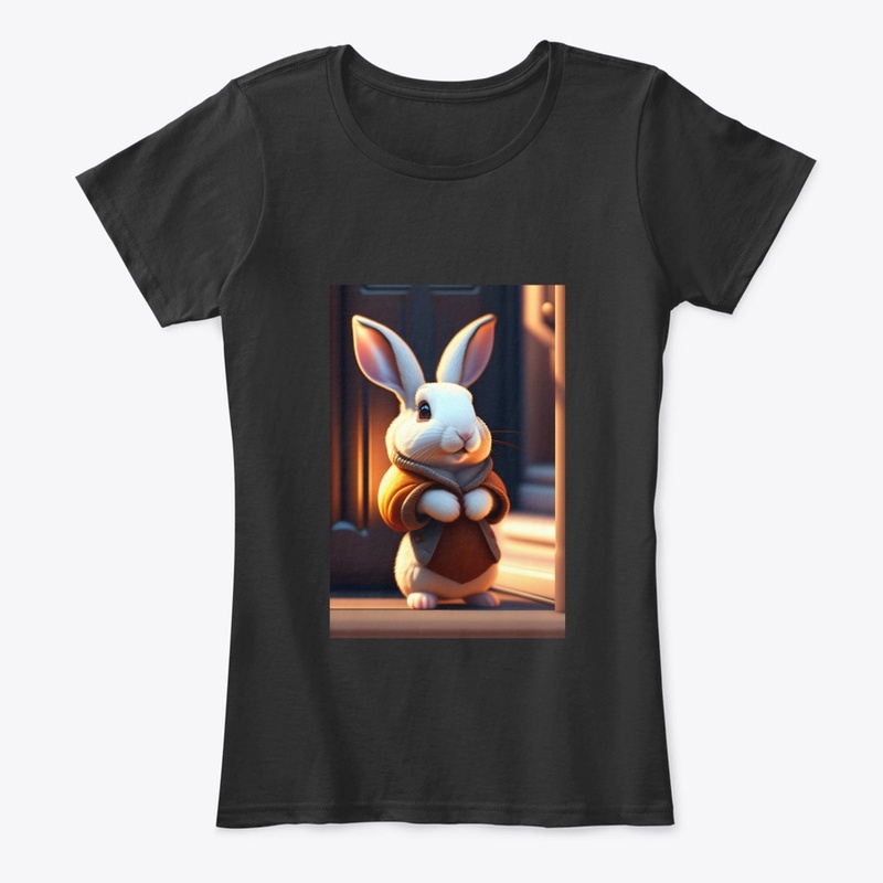 Cute rabbit designed tshirts 