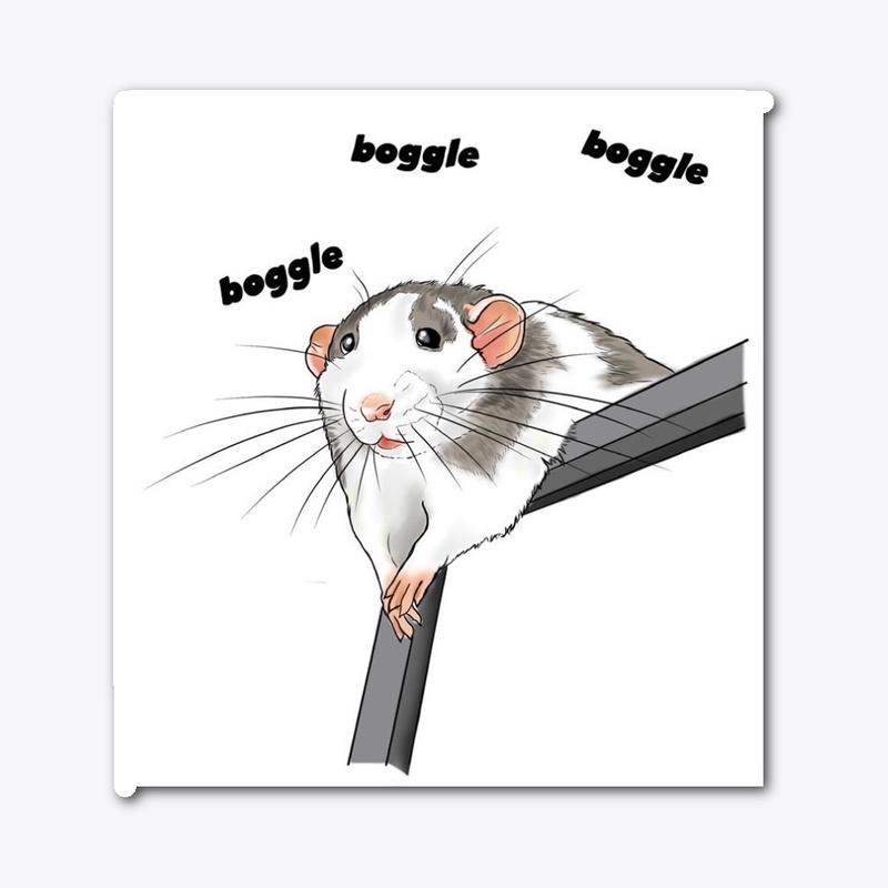 Boggling Edgar Sticker