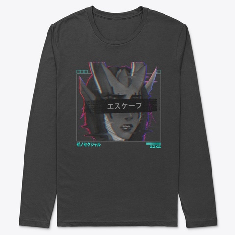 エスケープ
ゼノセクシャル
Zz43
 Black T-Shirt Front
