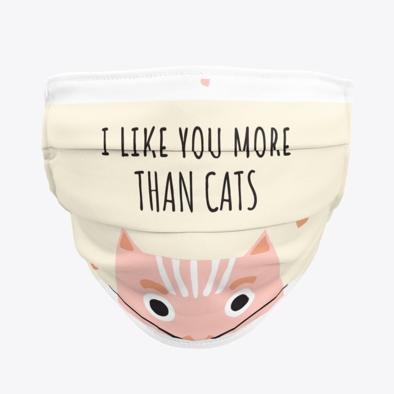 cat adorable design mug and mask