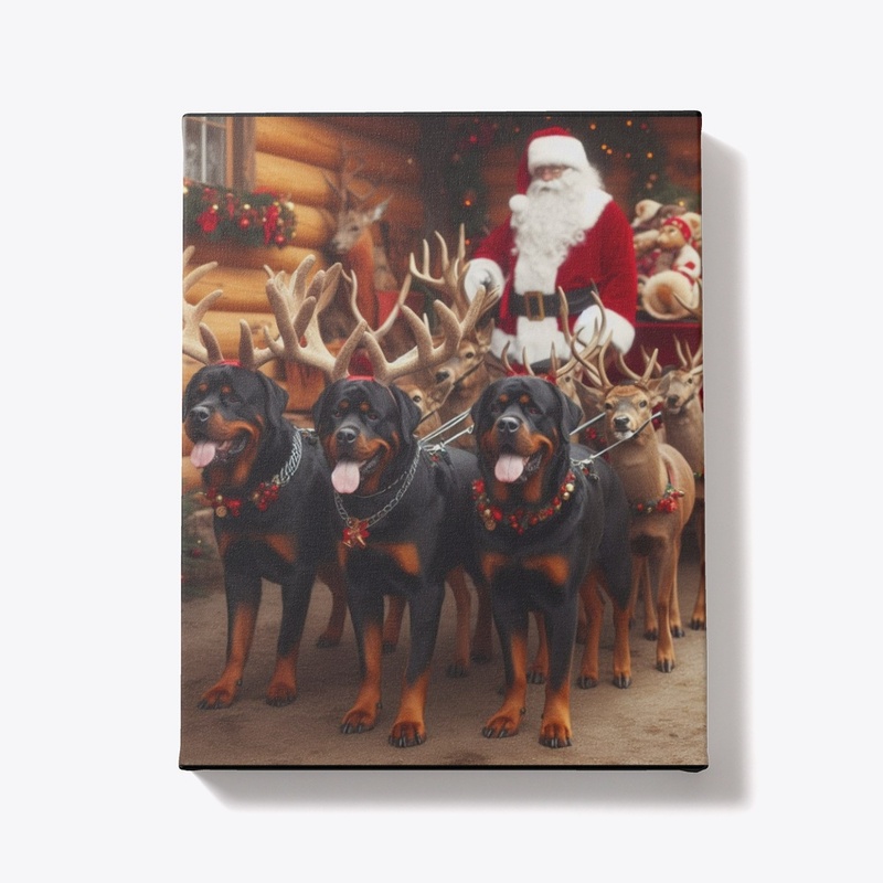 Rottweilers and Deers