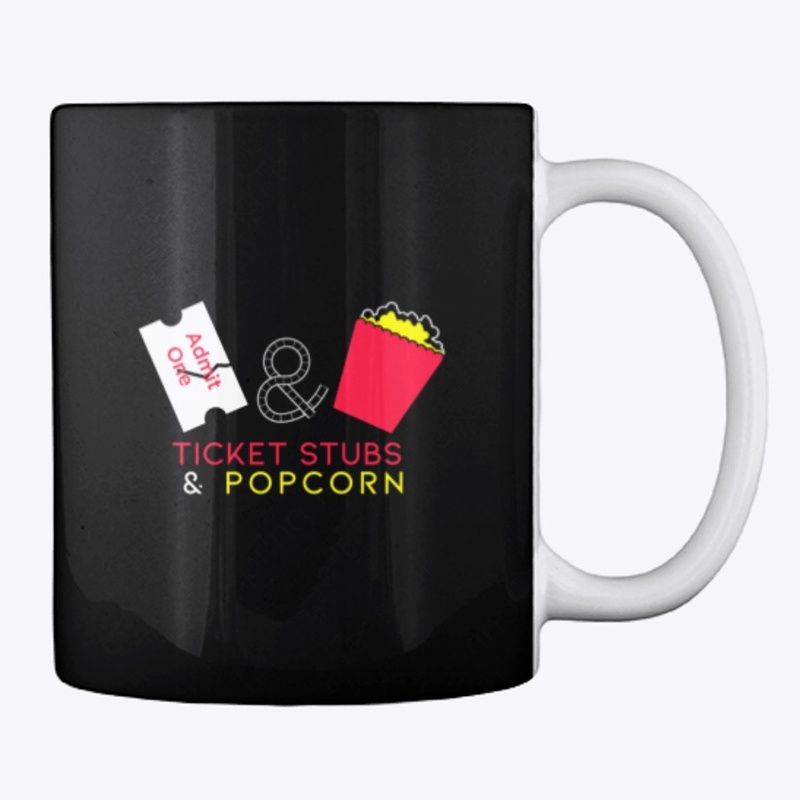 Ticket Stubs and Popcorn Merch