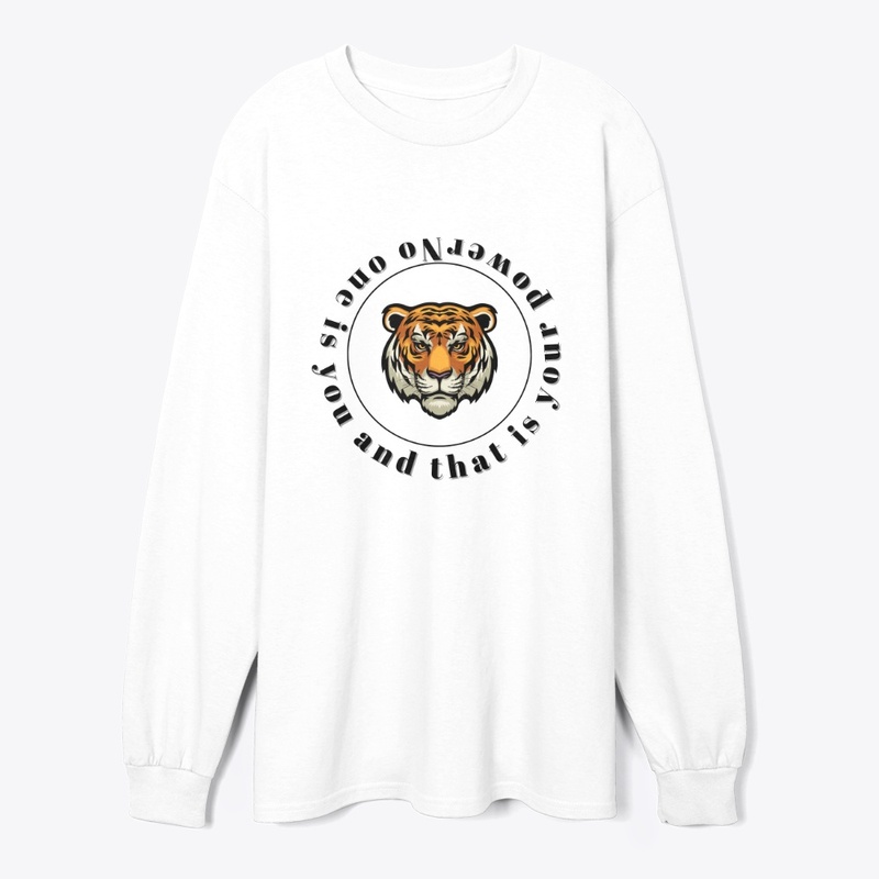 "No One Is You – Tiger Power Tee"