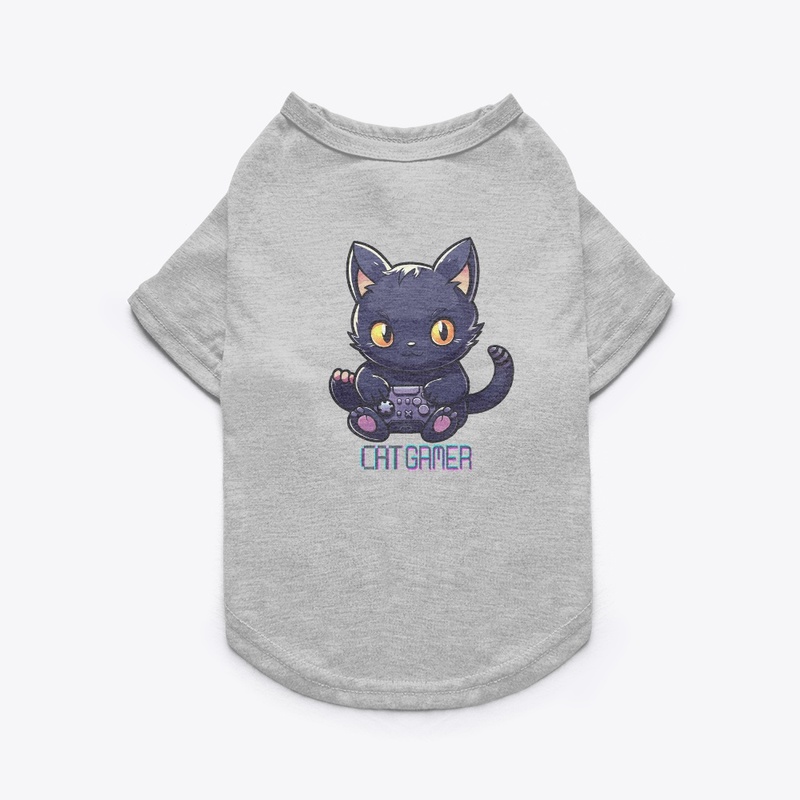 Cat gamer-cat lover