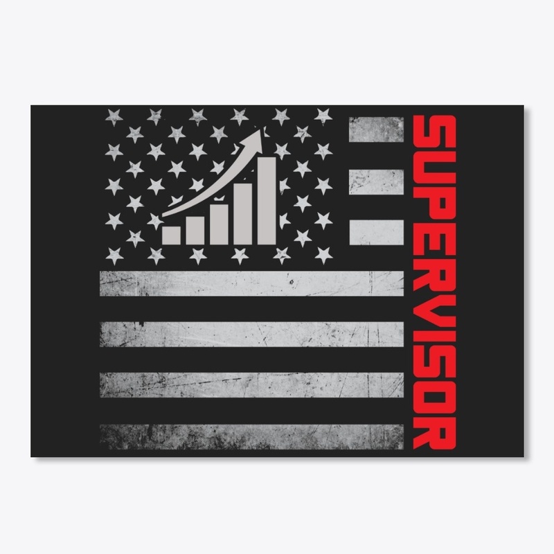 Supervisor US Flag Mask