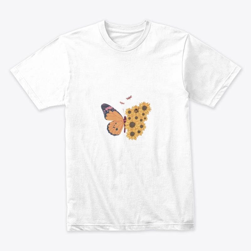 White Simple Nigeria Nature T Shirt