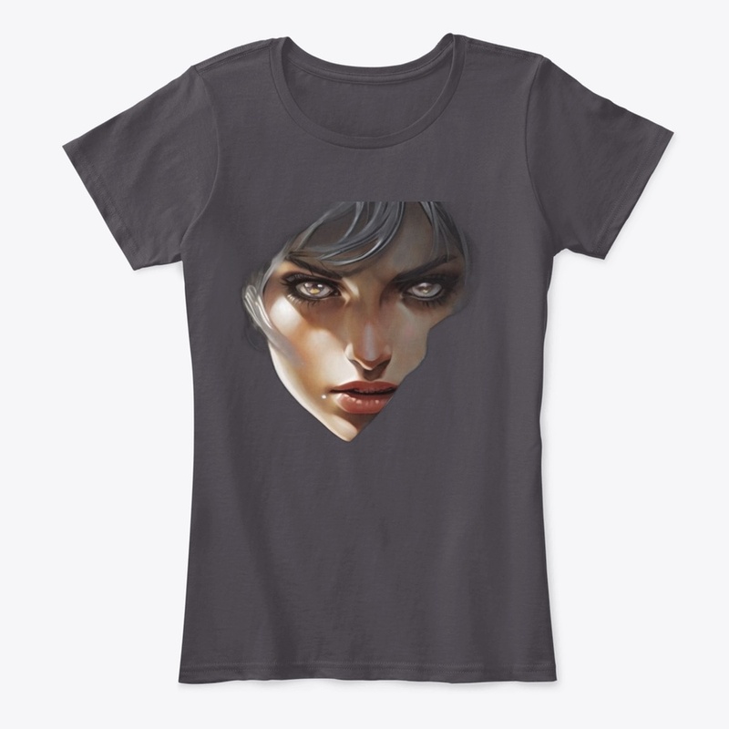 Tempestuous vision women's eye t-shirt