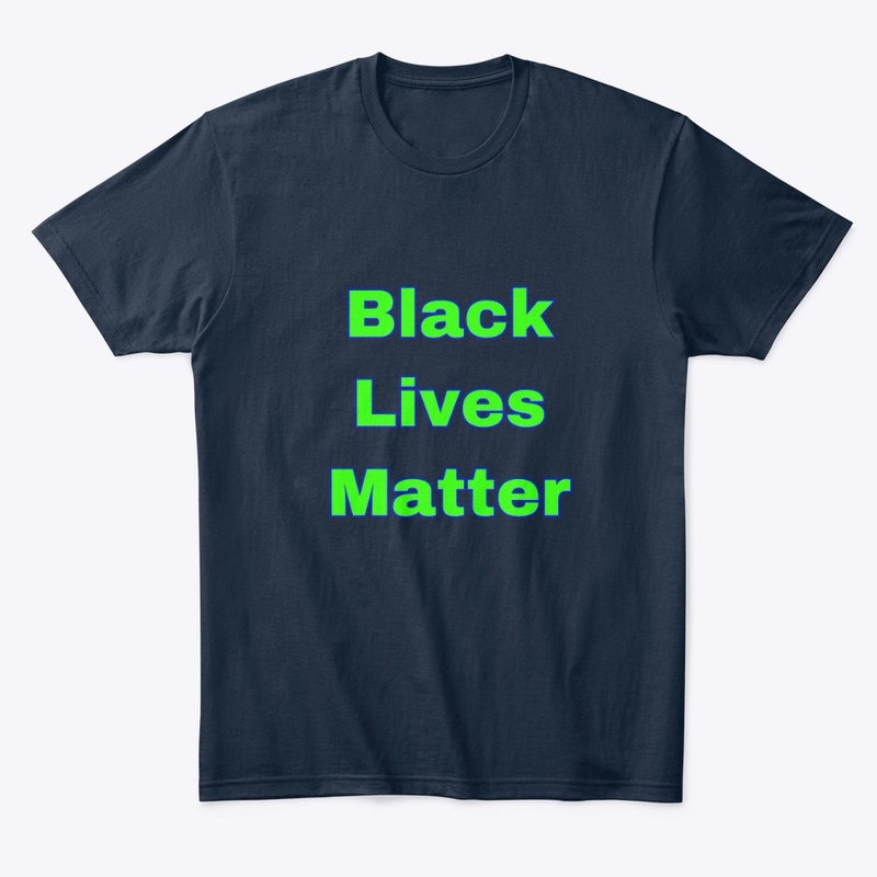 Black Lives Matter - Lime & Blue