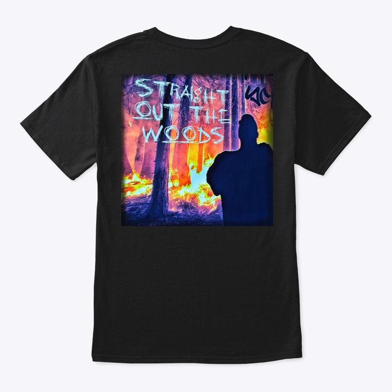 STRAIGHT OUT THE WOODS album art apparel