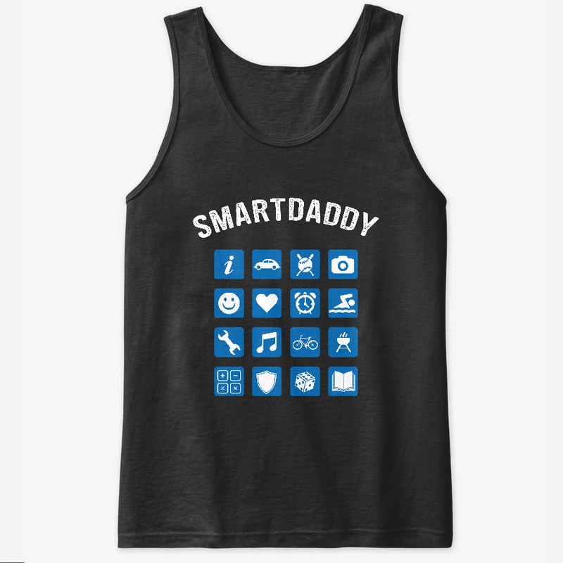 Smart Daddy Tee Funny Father's Day Cool