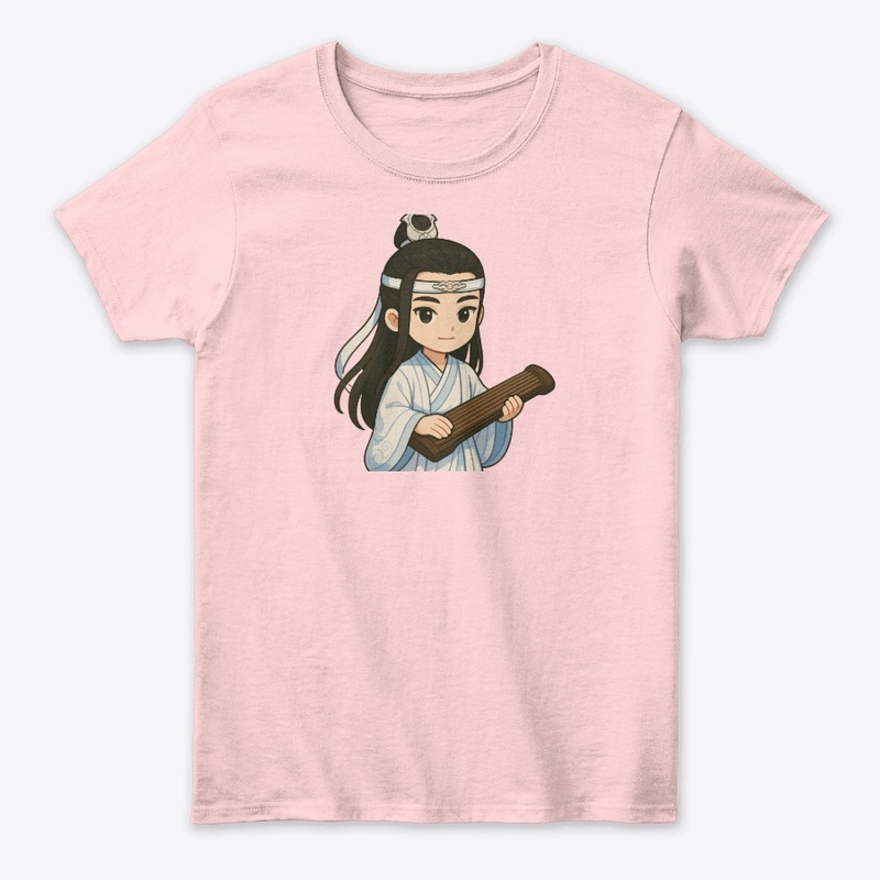 Lan Wangji Chibi Art | The Untamed Guqin