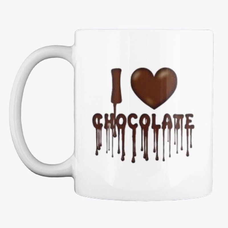 Chocolate love mug