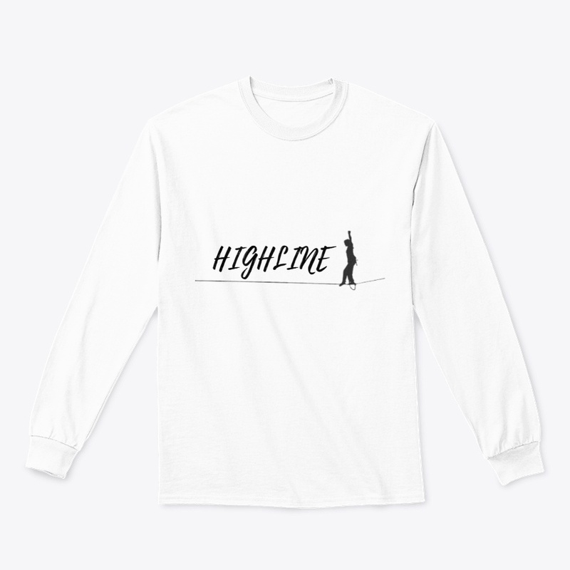 Highline with an image