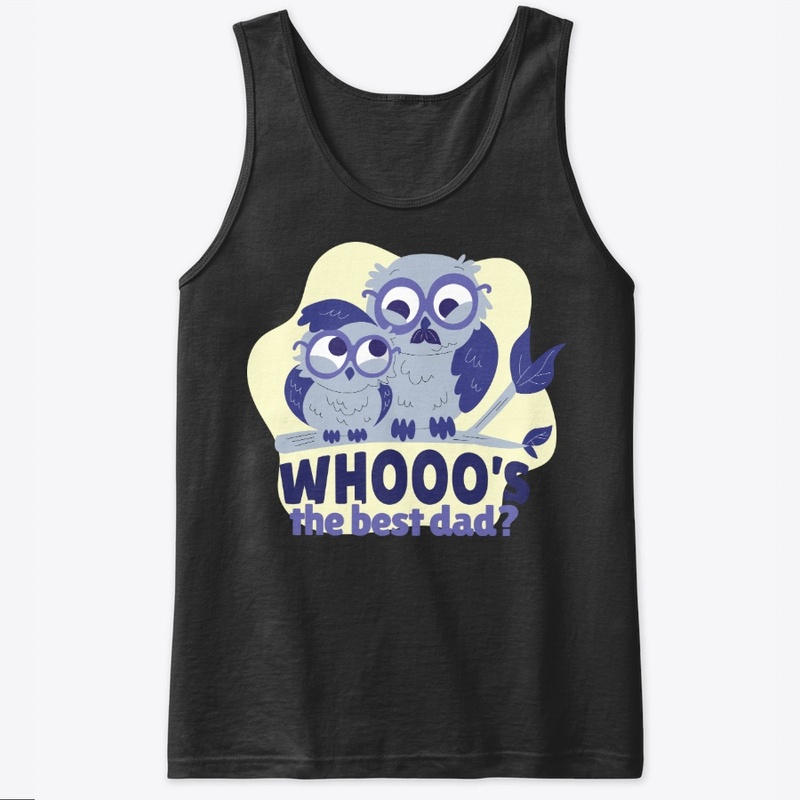 Funny Owl Dad Gift, Whooo's the Best Dad