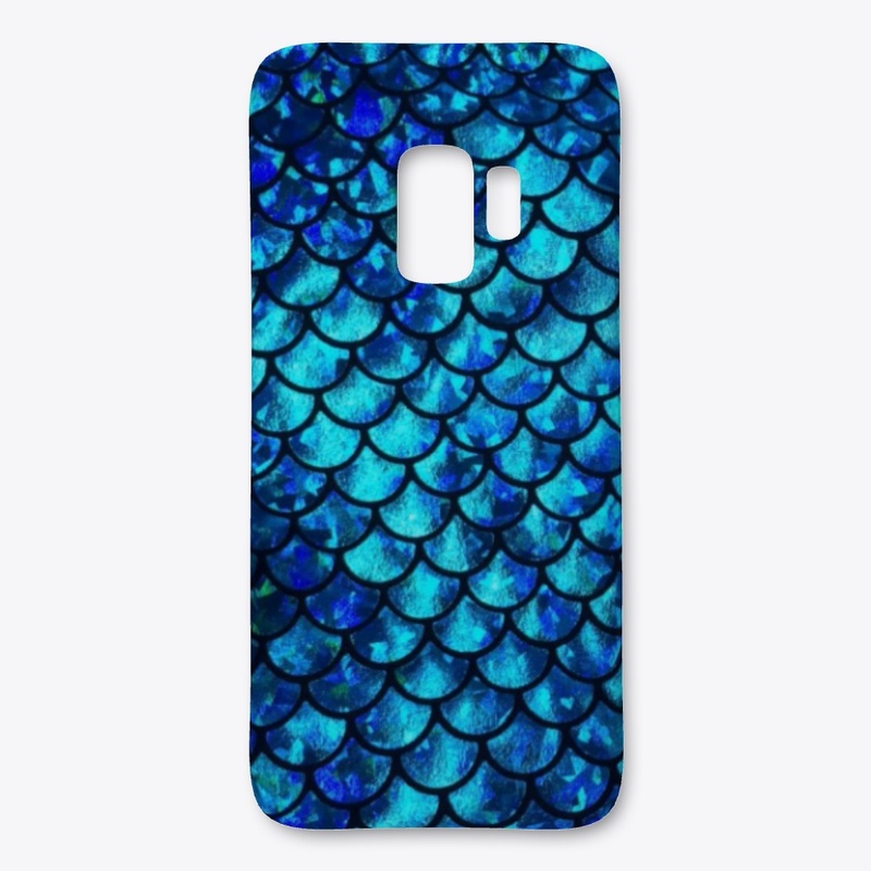 Fish Scale Mermaid Cute Design