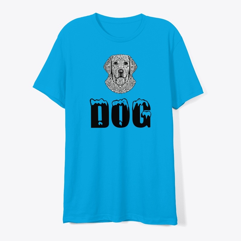 Clothes with a picture of a dog