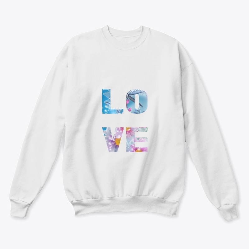 Love Print half and Long Sleeves T-shirt