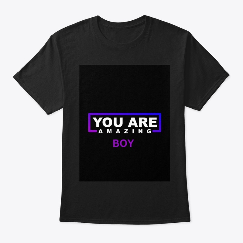 T-shirt, you are amazing boy.