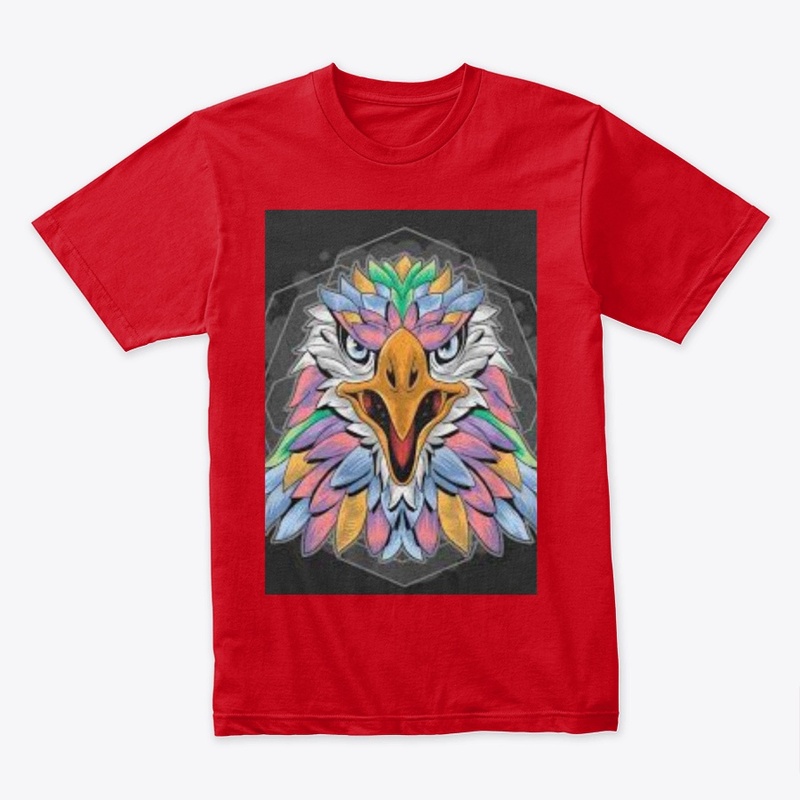 Angry egale T- shirt