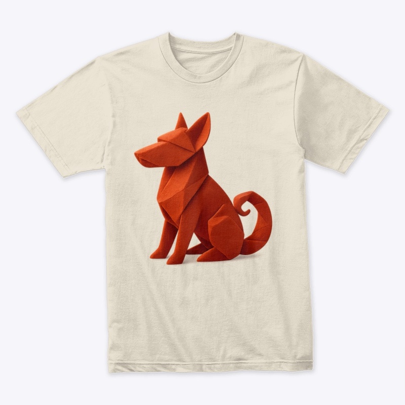 Red dog tee shirt
