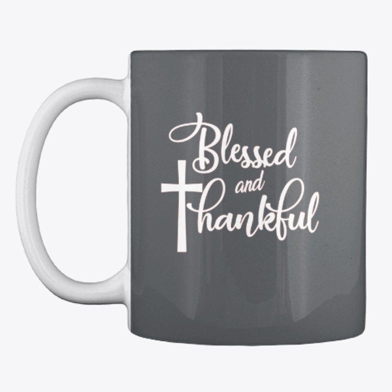 Blessed and Thankful Face Mask