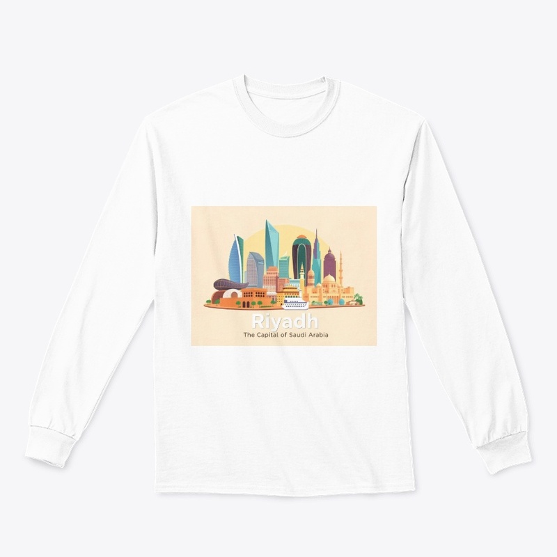 "Vibrant Riyadh Skyline T-Shirt/Mug"