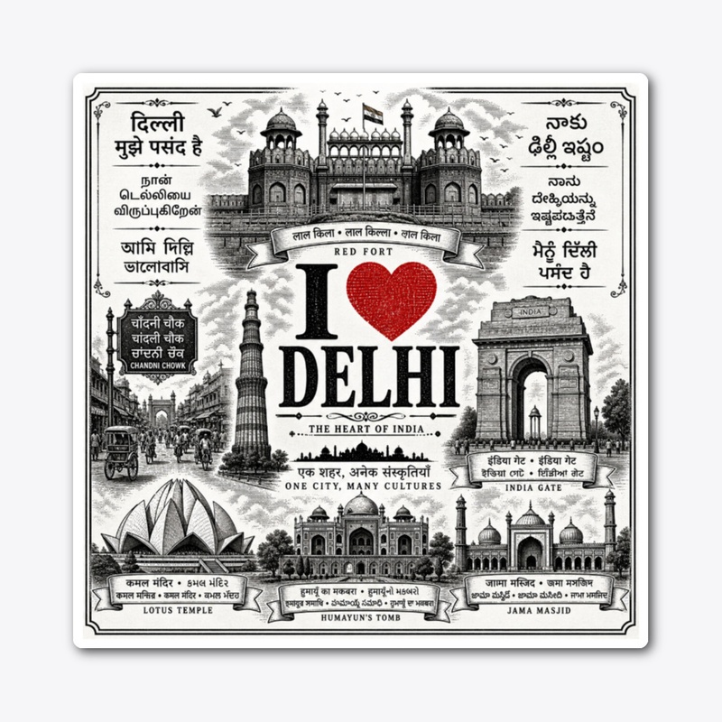 I love Delhi