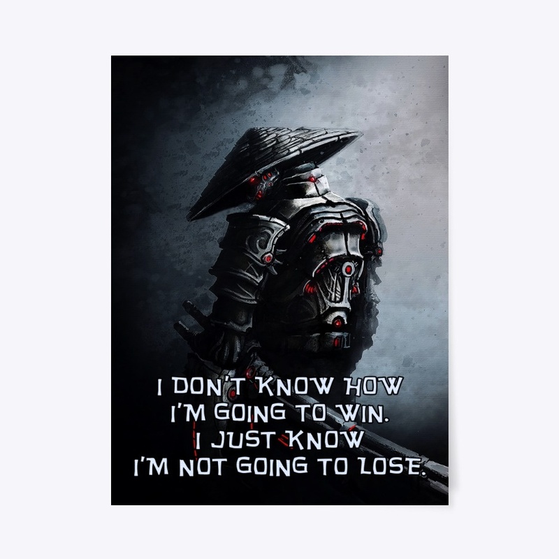 Samurai poster I don't know