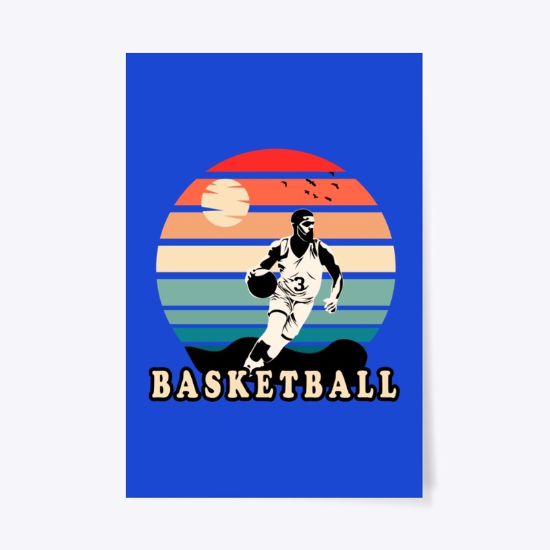 Basketball Player - Vintage Retro