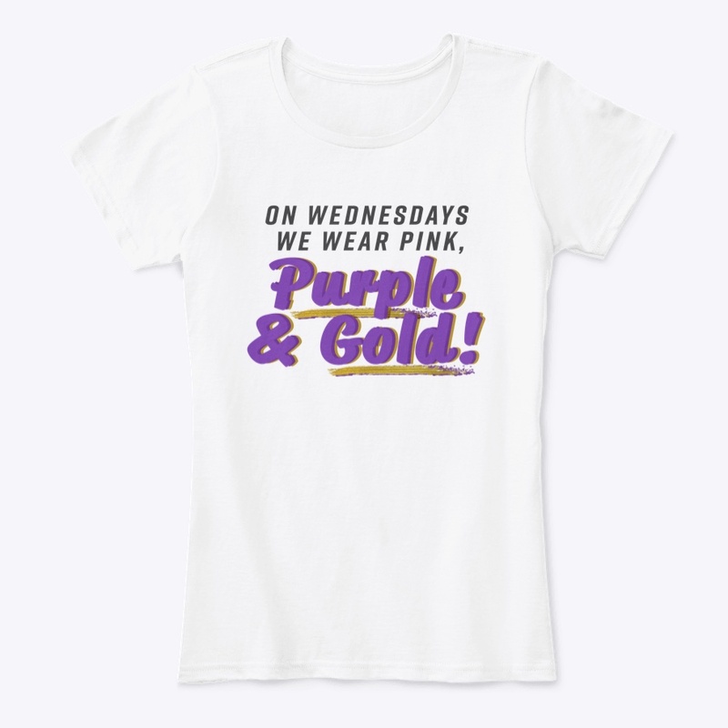 Purple &amp; Gold Wednesday