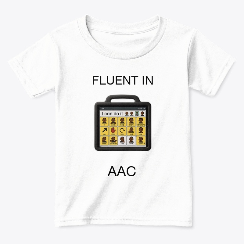 Fluent in Aac - Toddler Classic Tee