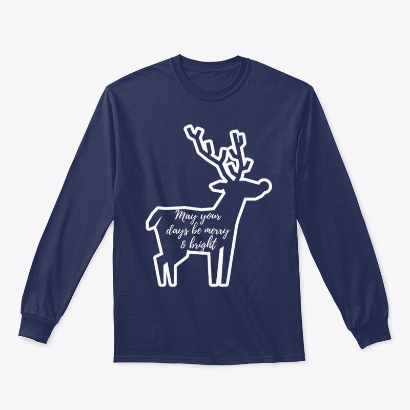 Reindeer Merry and Bright Long Sleeve