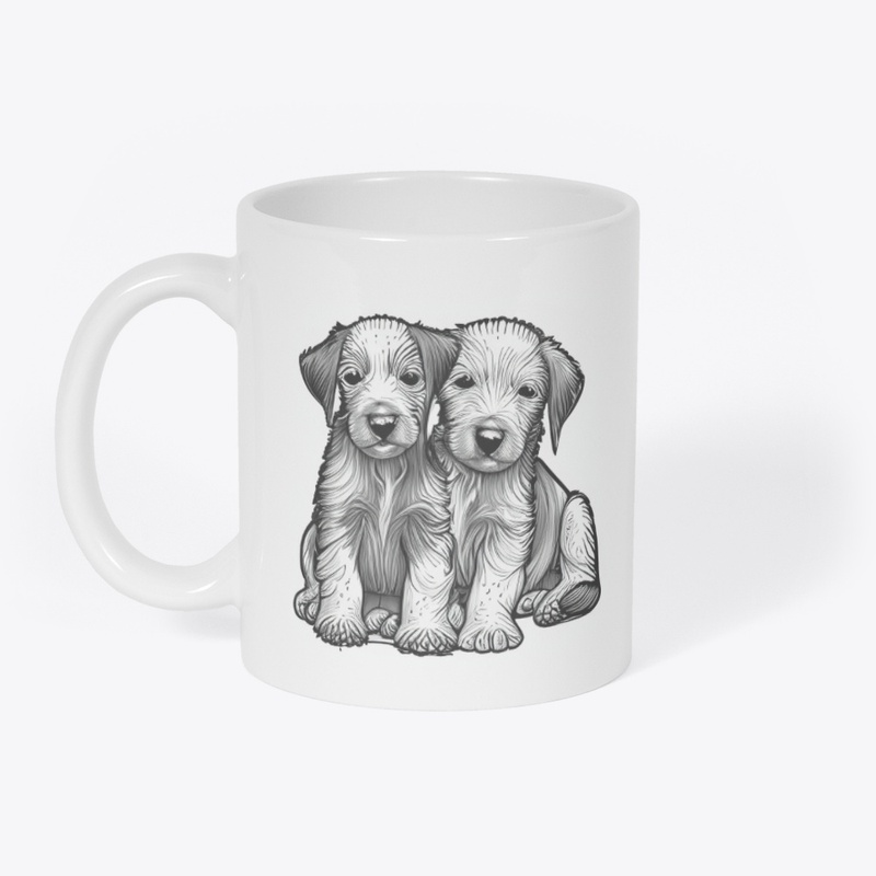 Two puppies