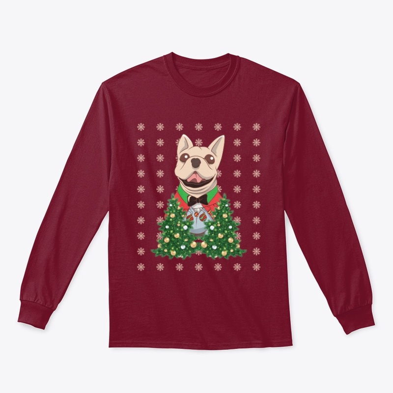 Ugly Pitbull Christmas Tree 
