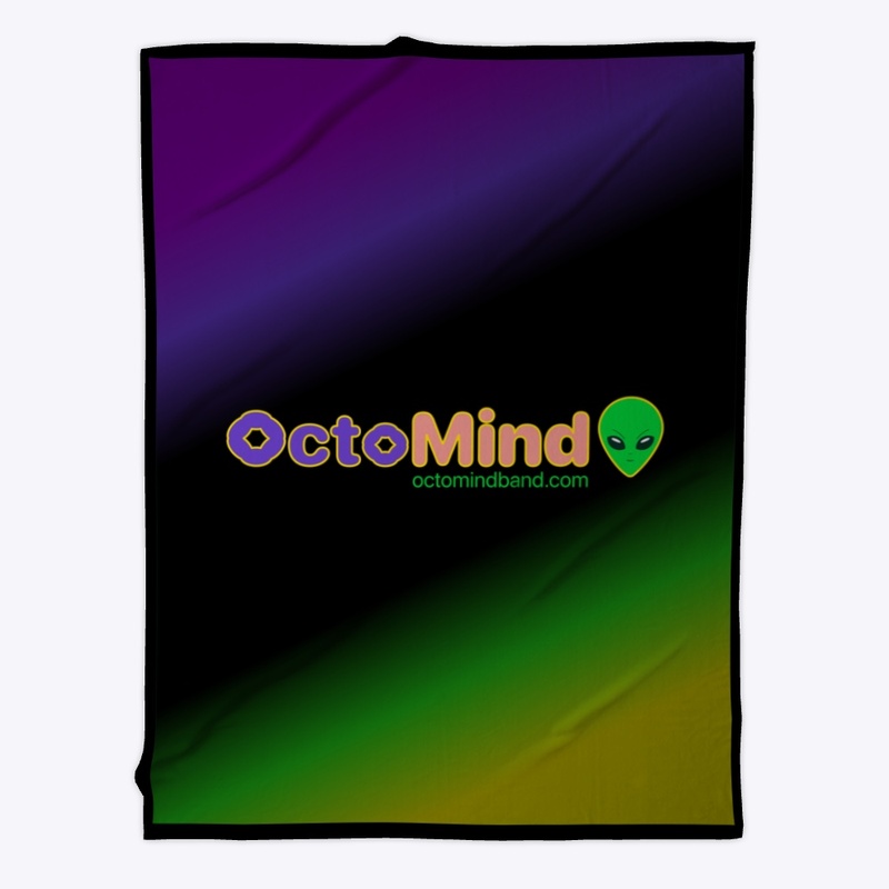 OctoMind Logo Fleece Blanket