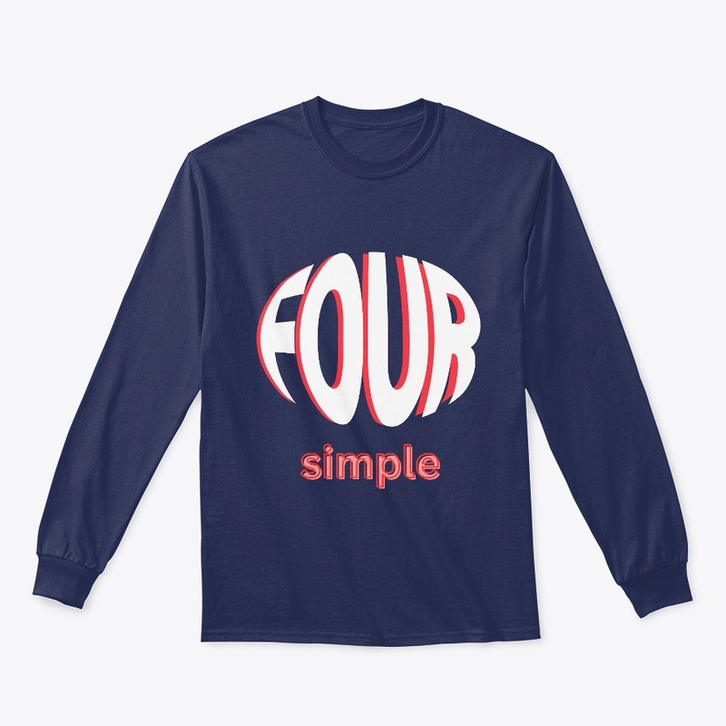 Streetwear Four Long Sleeve T Shirt